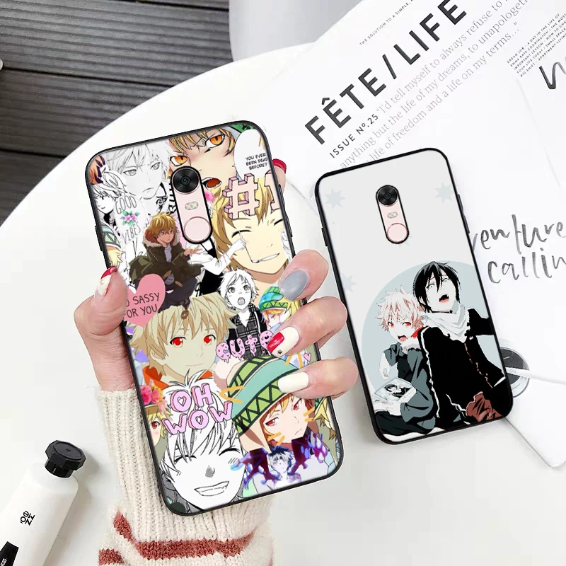 Силиконовый чехол Lavaza Noragami yato с рисунком аниме для Xiaomi Redmi 4A 4X 5 5A 6 6A 7 7A 8 8A K20 Pro Plus S2