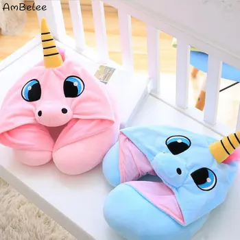 

Ambelee Cute Unicorn Plush Pillow 30cm PP Cotton Pink Stuffed Toys Kawaii Unicorn Soft Animal Pillows Birthday Gifts Licorne