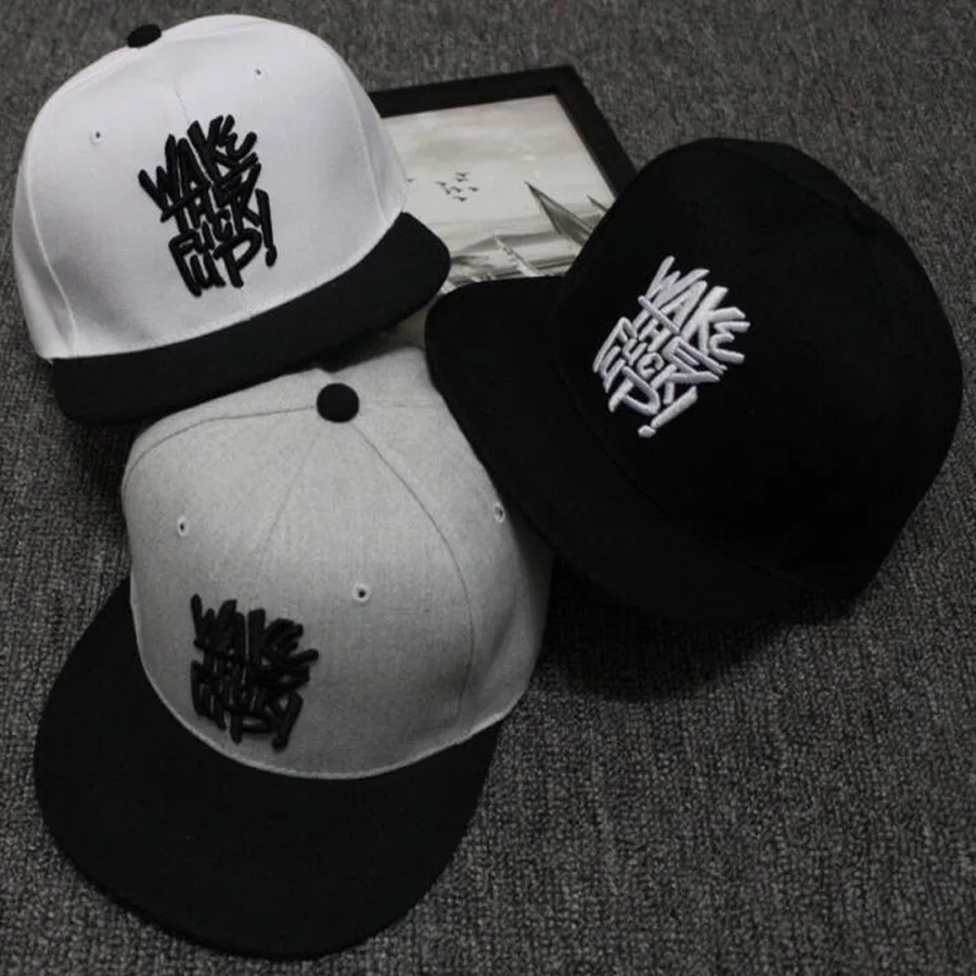 

Hot Sale Snapback Baseball Cap Diamond Embroidered Letters Adjustable Caps Flat Panel Hip Hop Hats For Men Bone Casquette Gorras