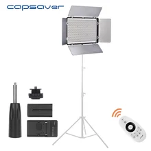 Capsaver TL-600AS светодиодный свет для студийной видеосъемки лампа панель фотографии светильник ing двухцветный Диммируемый 3200 K-5600 K CRI95 пульт дистанционного управления