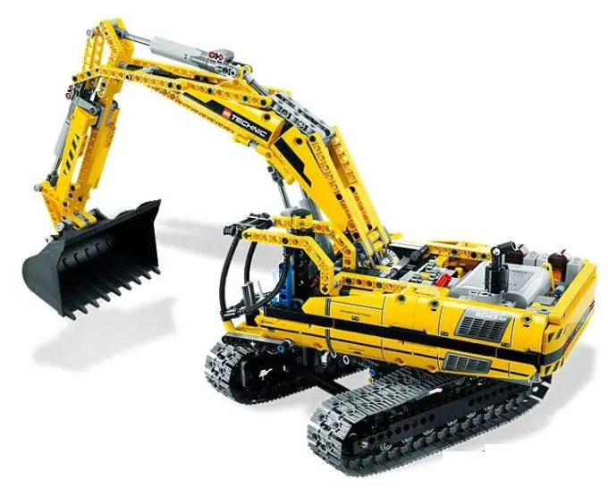 

Technology MOC Series Caterpillar Construction Zone Building Blocks 1123pcs Bricks Toys Gift Compatible With Legoings Technic