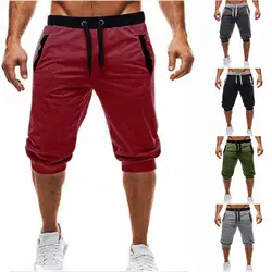 2019 тепла бренд колено длинные для мужчин's шорты для женщин цвет лоскутное jogger Спортивные Шорты повседневные шорты-бермуды roupa masculina