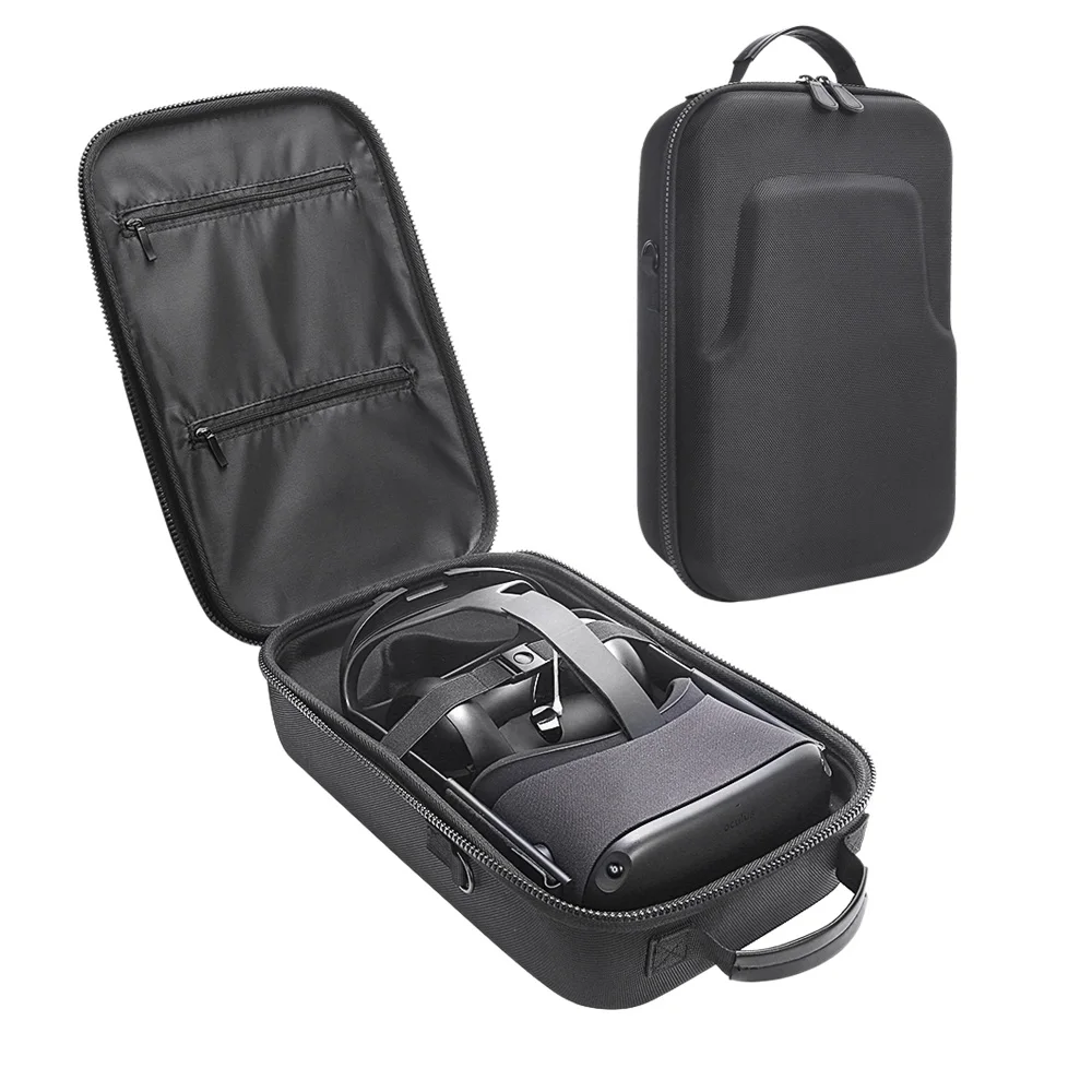 

Hard Storage Travel Carrying Bag Cover Box Case for DJI Goggles Immersive FPV VR Double HD Screens Drone Accessories-With Belt