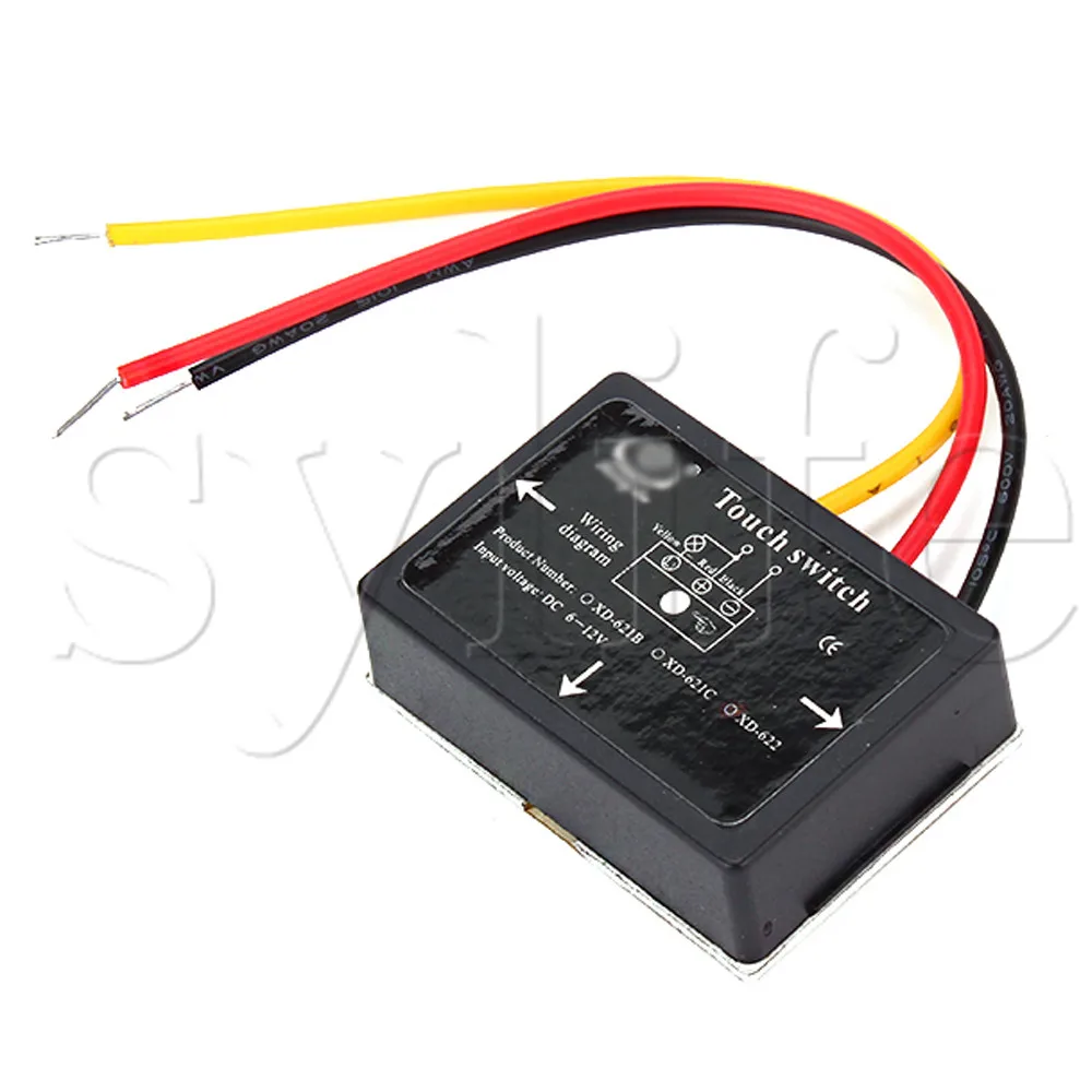 6 12V Ванная комната зеркала 4 режима XD 621C Пластик сенсорный выключатель Сенсор|switch