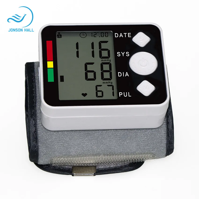 Skup Tonometr na nadgarstku ciśnieniomierz Monitor cyfrowy tonometr i pulsometr opieki zdrowotnej Sphygmomanometer narzędzie diagnostyczne