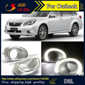 

Free shipping ! 12V 6000k LED DRL Daytime running light for Outback fog lamp frame Fog light Car styling