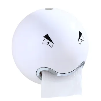 

Creative waterproof toilet carton Ball Shaped Tissue Box Sanitary Roll Paper Storage Wall Sticker Bathroom Paper holder