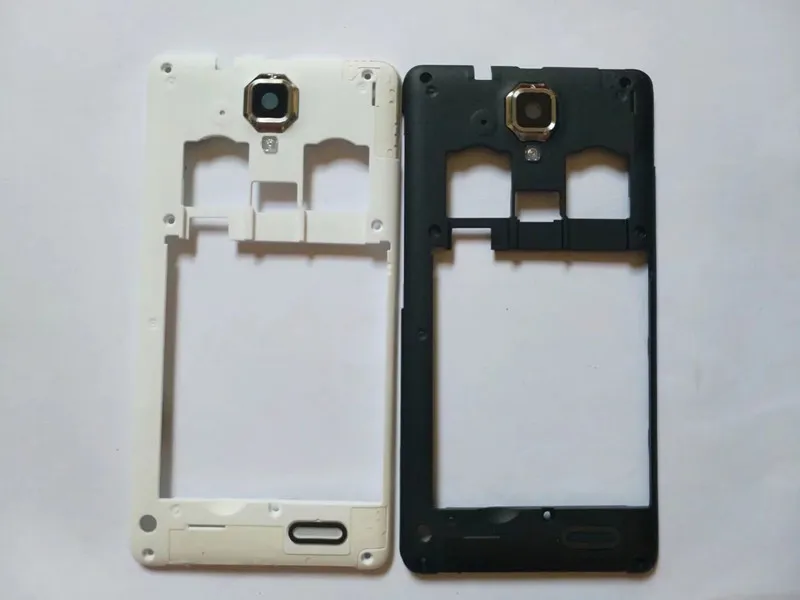 

New Double Card Middle Frame Housing Case For Lenovo A536 A358T With Antenna+Camera Lens