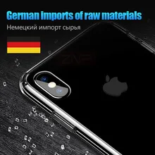 Silicone Transparent TPU Case For iPhone X