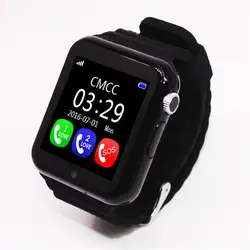 Новый V7K Bluetooth Smart часы gps трекер Smartwatch Anti потерянный монитор сна шагомер для Android IOS Телефон детские подарки часы