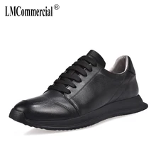 2018 new men's shoes spring autumn summer casual shoes all-match cowhide breathable sneaker fashion boots men Leisure shoes male british reto male casual shoes spring autumn summer all match cowhide breathable sneaker fashion men s leisure shoes men
