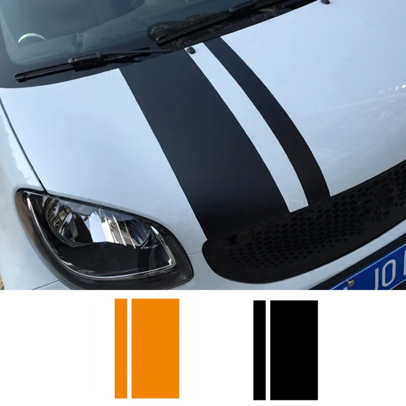 Автомобильные наклейки и на капот Стайлинг автомобиля для Smart fortwo forfour 2009 2010 2011 2012