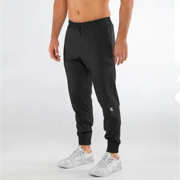 

Gymking 2019 New Gyms Mens Casual Joggers Pants Men High Street Workout Pant Skinny Sweatpants Black Elasticity Men Casual Pants