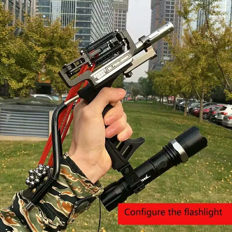 

Shooting Arrow Sling Shot Slingshot catapult Hunting Powerful Sling Shot Bow Stainless steel Outdoor Athletic Bow Crossbow Bolt