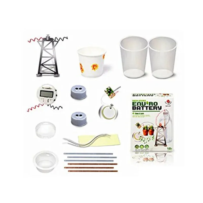 DIY Power Generation Experiment Electricity Circuit Physics Science Toy Set  Children Intelligence Educational Toys (3)
