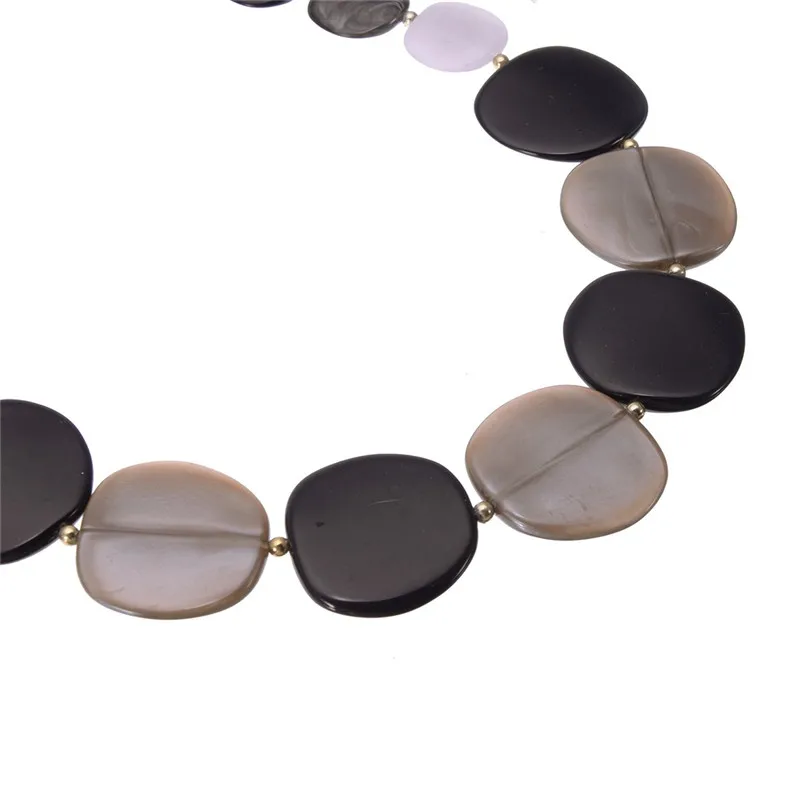JEROLLIN женское ожерелье массивное ожерелье s& Подвески ручной работы полимерные бусины ожерелье для женщин ювелирные изделия колье Femme