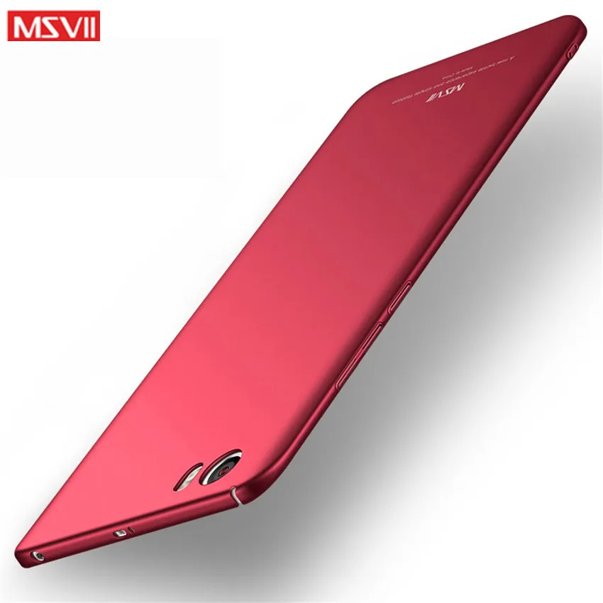Роскошный чехол MSVII для Xiaomi mi 5 xiaomi mi5 pro prime Жесткий Чехол из поликарбоната задняя