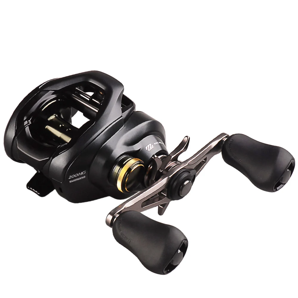 100% оригинал SHIMANO CURADO K Низкопрофильная катушка для baitcasing 200/201 200HG/201HG 6 + 1BB Hagane Body