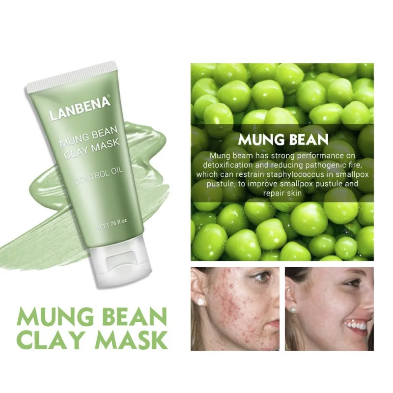 

#5806 Clay Bamboo Charcoal Face Mask Blueberry Rose Deep Cleaning Remove Grease Shrinks Pores Nourishing Skin Care
