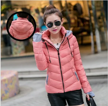 

Winter Jacket Women Thick Outwear Female Warm Coat Hooded Parka Cotton-padded Ladies Chaqueta Invierno Parkas Tops Jackets 2017