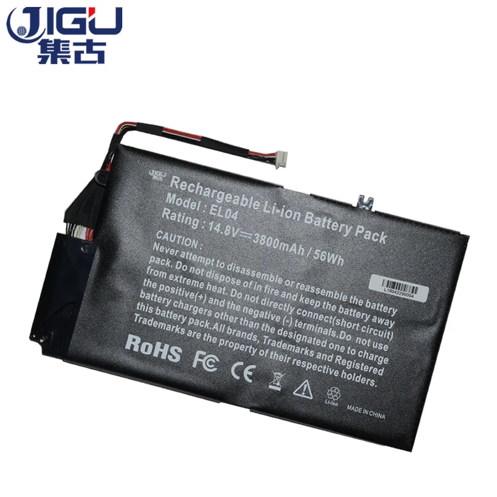 Батарея для ноутбука JIGU EL04 EL04XL ELO4XL HSTNN IB3R UB3R TPN C102 HP ENVPR4 I5 3317U ENVY 4 серии 4T 1000 Envy TouchSmart
