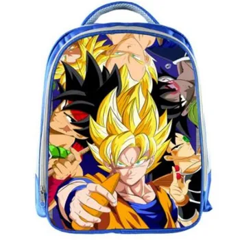 

13 Inch Dragon Ball Z Backpack Sun Goku Kids Backpack Kindergarten School Bag Children Printing Backpack Girls Boys Mochila