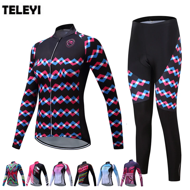 TELEYI Женская команда Pro Велоспорт Спортивная одежда Ropa Ciclismo велосипед Удобная с