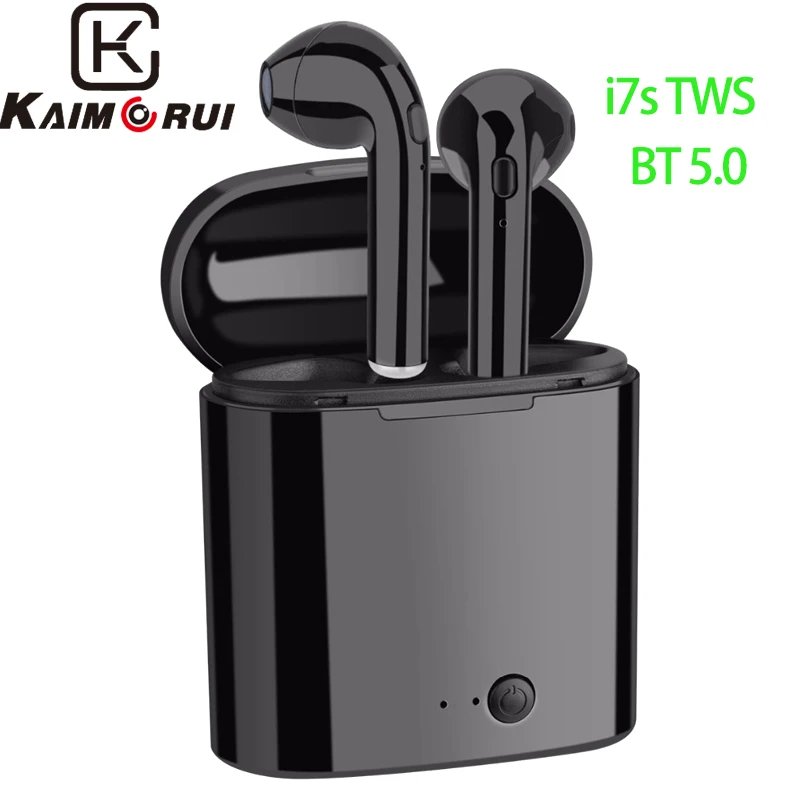 

i7s TWS Bluetooth Wireless Earphones Earbuds with Charging Box Sports Headsets Android Audifonos For All Smart Mobile Phone