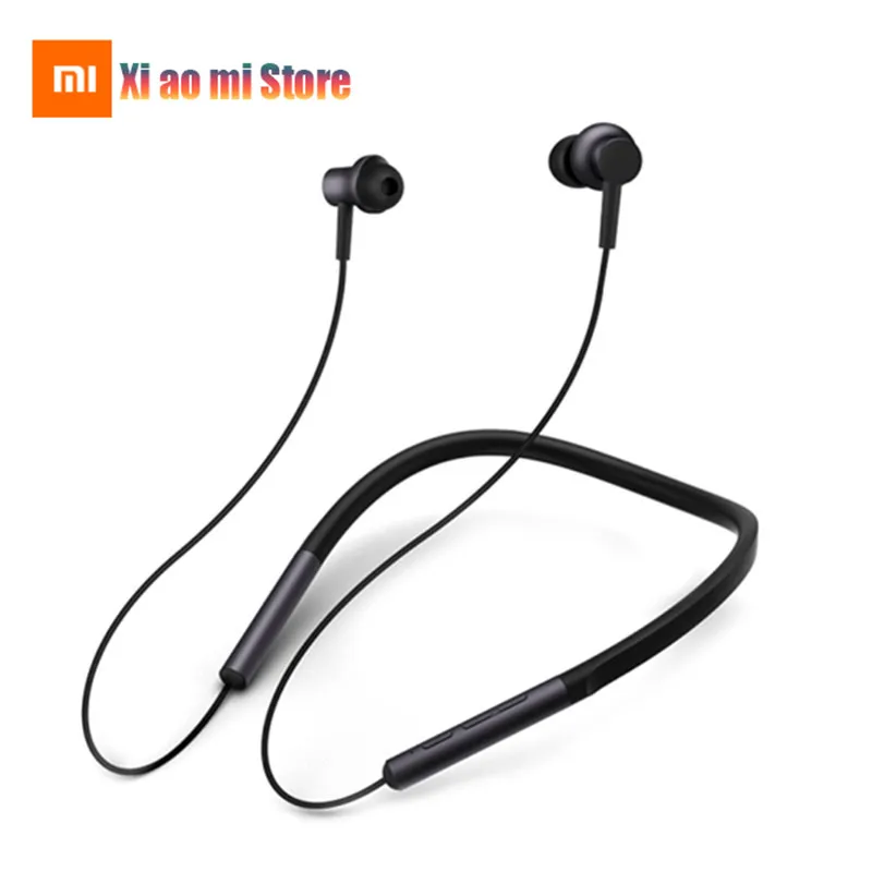 

New Design Xiaomi Bluetooth Earphone Sport Neckband Wireless Earphones Support AAC Apt-X HD Hybrid Dual Driver Mic Light Leisure