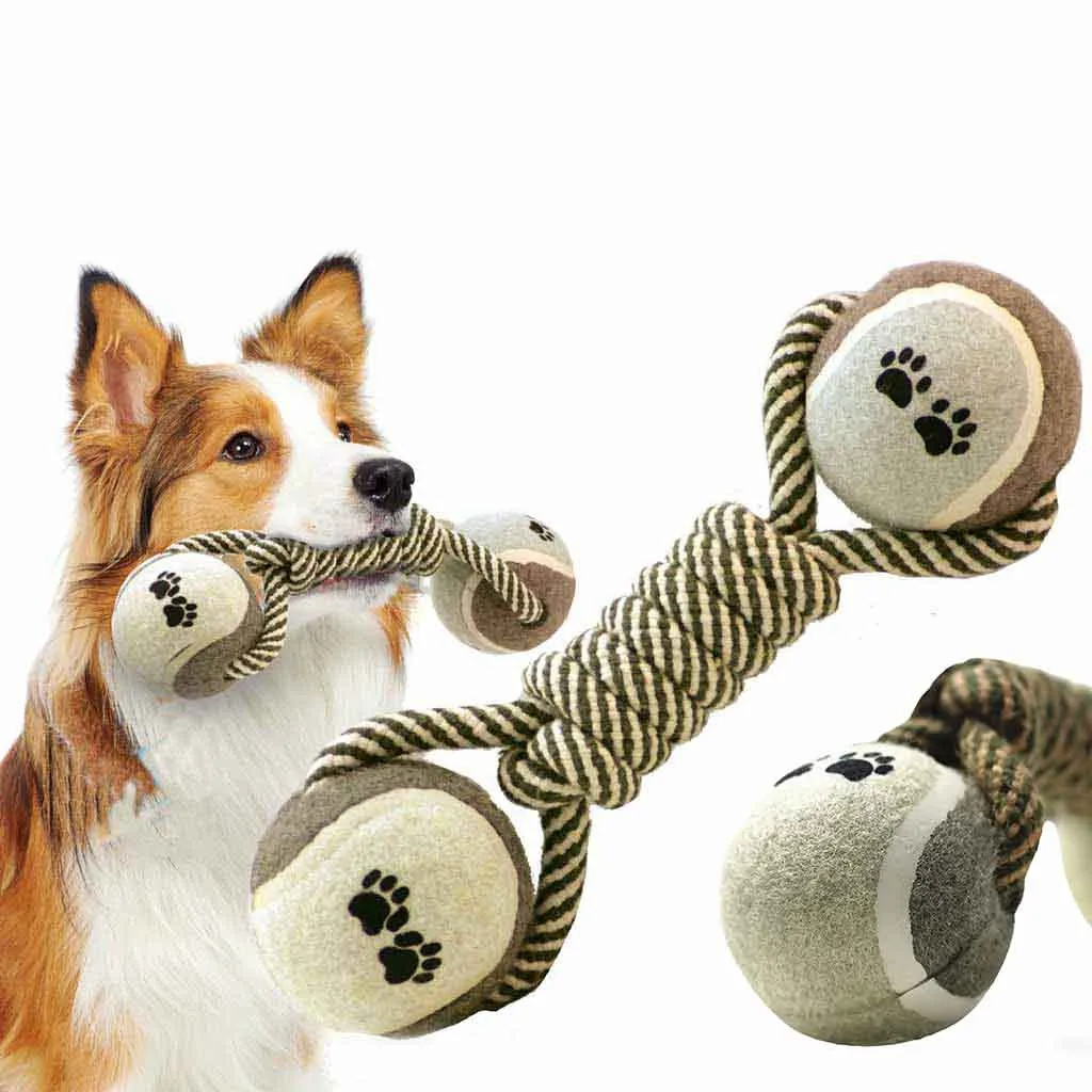 Dog Toys Aggressive Durable Dog Rope Toy and Ball Teething Playing Chew Dog Toy Pet Supplies Small Dog Toys Jouet Chien Dog Toys Aggressive Durable Dog Rope Toy and Ball Teething Playing Chew Dog Toy Pet Supplies Small Dog Toys Jouet Chien