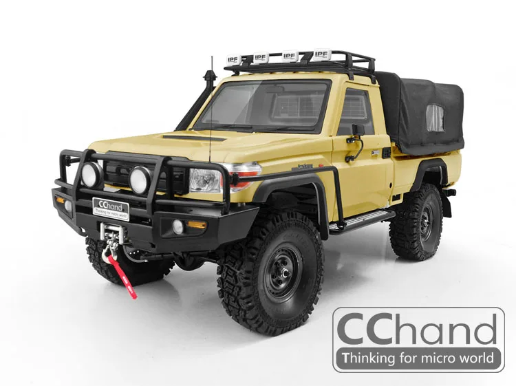 CChand металлический передний бампер + боковой забор Боковая педаль для RC4WD 1/10 TF2 LWB