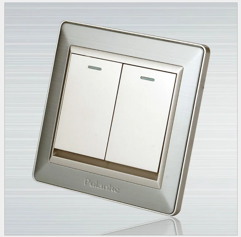 Aliexpress Com Buy Champagne Wall Switch Panel Lamp
