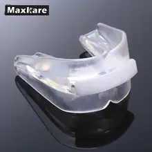 Прозрачная резинка щит рот Защита зубов протектор для взрослых регби боксёрские ММА Футбол Баскетбол безопасный мягкий мундгард с коробкой