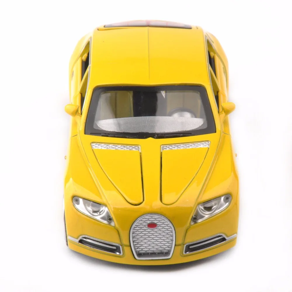 1/32 Bugatti Veyron 16C Galibier литые под давлением металлические модели автомобилей, игрушки из сплава, рождественский подарок для мальчиков