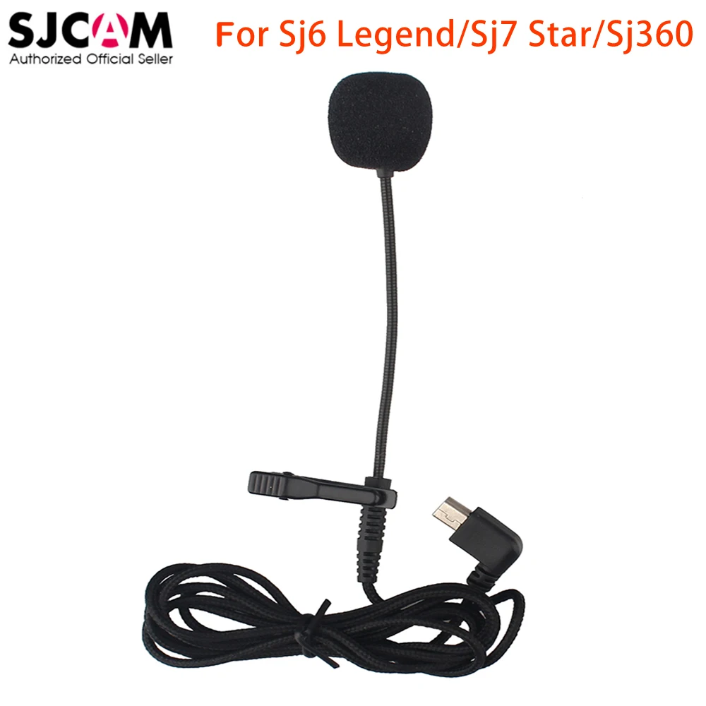 

LBKAFA For SJCAM Accessories External Microphone MIC for Original SJCAM SJ6 LEGEND SJ7 Star SJ360 Sports Action Mini Camera