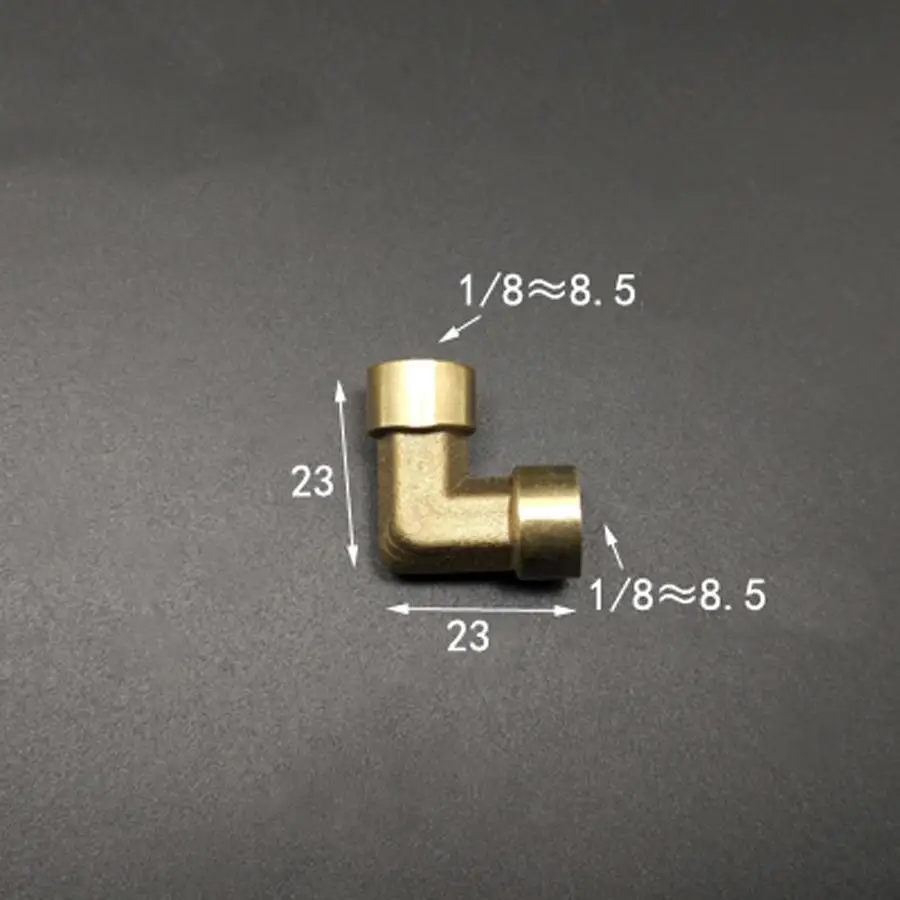 Латунь 90 градусов локоть DN6 1/8 &quotBSP Соединительная муфта адаптера | Обустройство