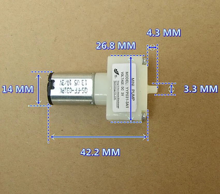 DC3V 0.23A air pump, micro pressure pump, field oxygen pump, fish pump, aerator, USB adapter line