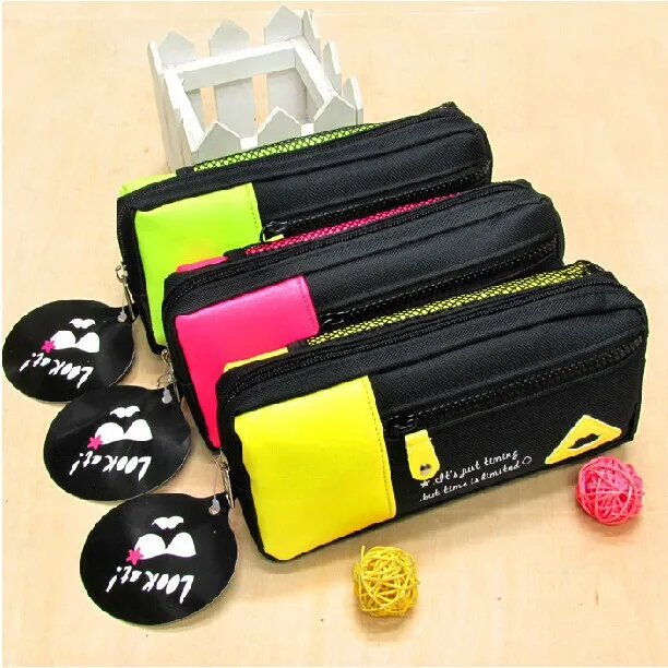 

Candy Color Pencil Case Large Capacity Multi-purpose Student Stationery Pencil Bag Pen Case School Supplies Pencilcase Boy Girl