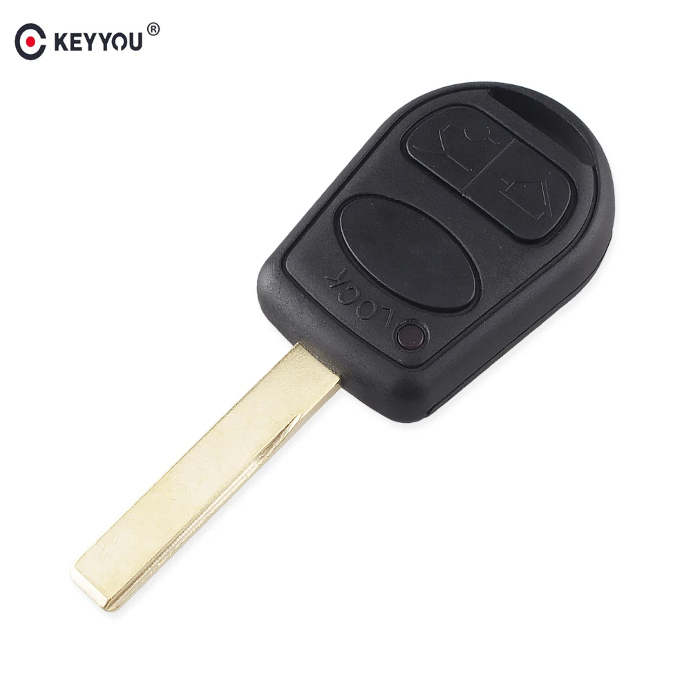 KEYYOU 3 кнопки корпус автомобильного ключа дистанционного управления чехол для Land