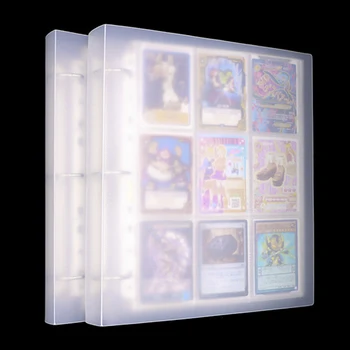 

450 pockets 900 Cards Capacity Cards Holder Binders Albums For Pokemon CCG MTG Magic Yugioh Board Game Cards book Sleeve Holder