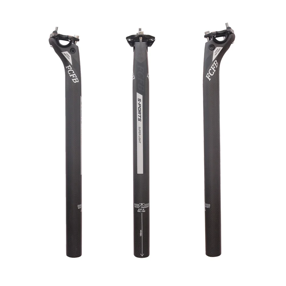 NEW FCFB bike carbon fiber mountain bike road bike seatpost saddle tube