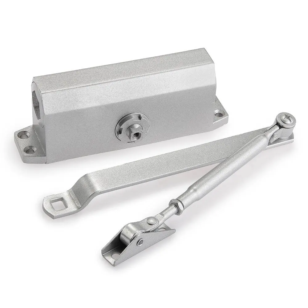 Hot Sale Automatic door closers security system 25-35KG Aluminium Adjustable Closing/Latching Speed