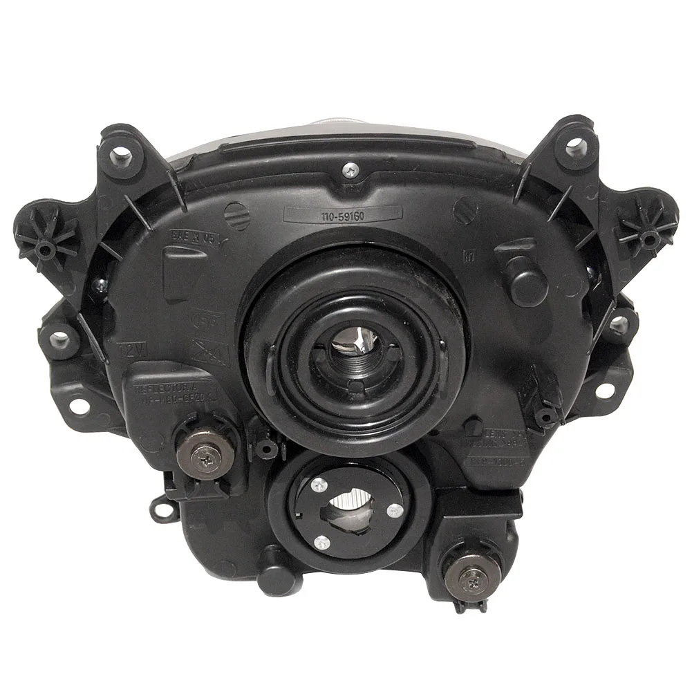 Motorcycle Headlight for Suzuki GSXR 1000 K7 2007 2008, Black Front Motor Headlamp Lighting Lights, China Parts