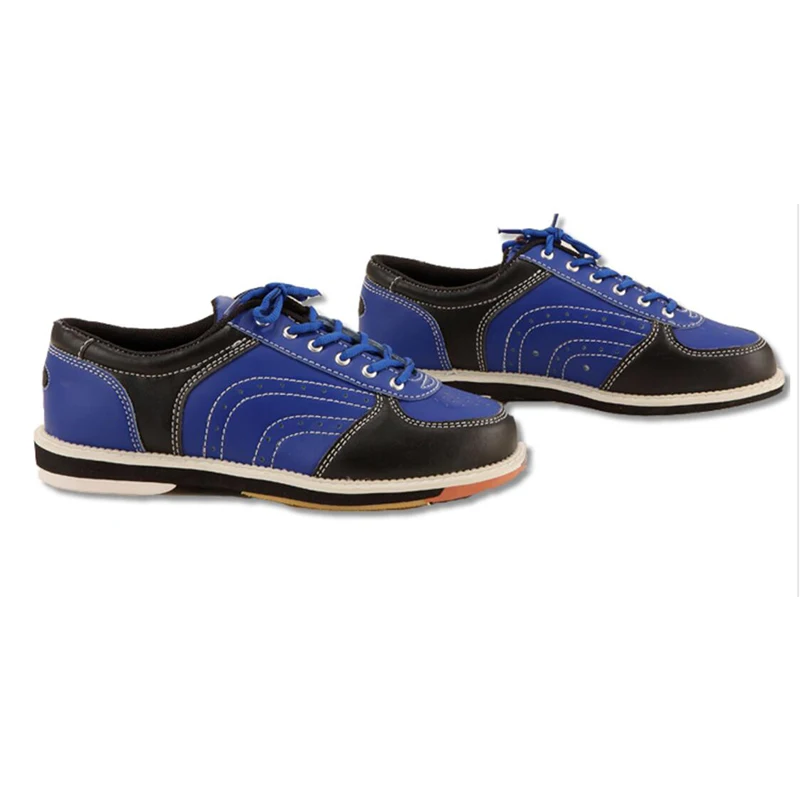 Women Bowling Shoes Indoor Sports Sneaker Flat Leather Tenpin