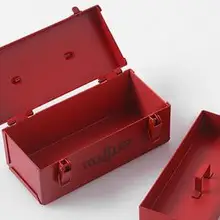 Гараж Серии Охладитель металлический ящик для инструментов для RC4DS осевой SCX10 Рок Гусеничный Tamiya по супер скидке Hulix couiser TF2 D90 D110 D130 Палочки до 1/10 весы