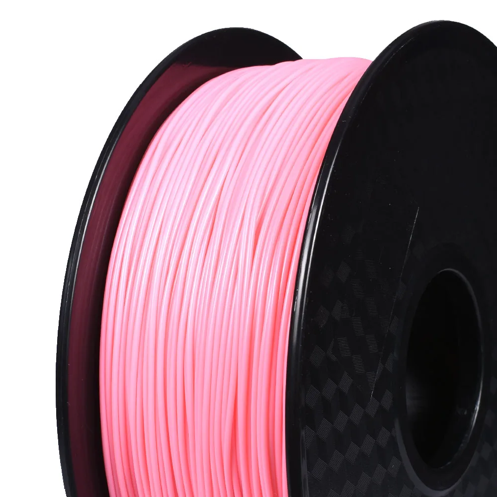 3d принтер PLA Филамент 1,75 мм Филамент мерная точность+/-0,05 мм 1 кг 343 м Impresora 3D печатный материал для RepRap - Цвет: Pink