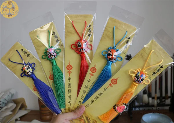 Peking Opera Faces Chinese Knot hanging pendants - 9