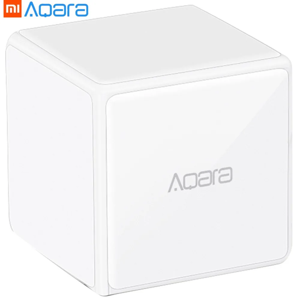 

AQara Cube Smart Home Controller 6 Actions Operation for Home Device Zigbee Version App Wireless Home Remote Control Device