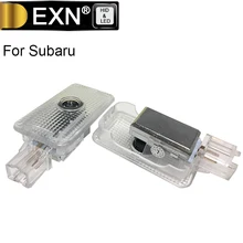 Светодиодный лазерный логотип светильник двери Предупреждение светильник для Логотип Subaru проектор логотипа светильник стайлинга автомобилей двери автомобиля Добро пожаловать лампы для Subaru