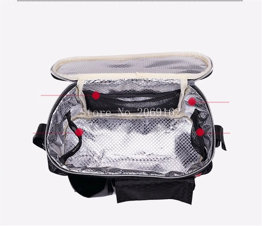 Островная пеленки сумка для коляски Детские коляски сумка Термальность изоляции подгузник Водонепроницаемый мумия сумки Детские Коляски